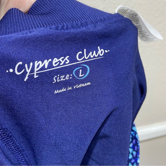 Cypress Club Blue Geometric Golf Skort Size Large - Picture 8 of 10
